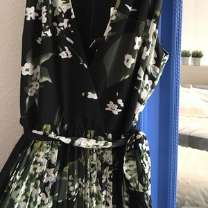 NWT Floral Maxi Jumpsuit